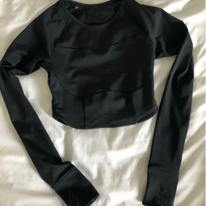 XS Gymshark Long sleeve athletic Cropped Top
